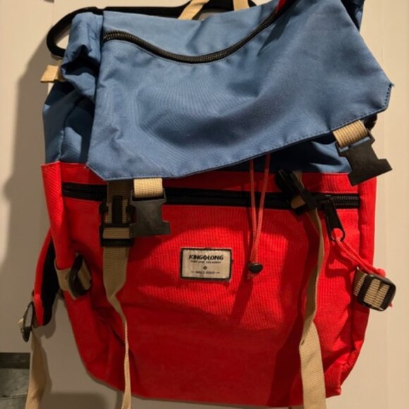 Outdoor Gear Backpack (Red & Blue) - Picture 1 of 4